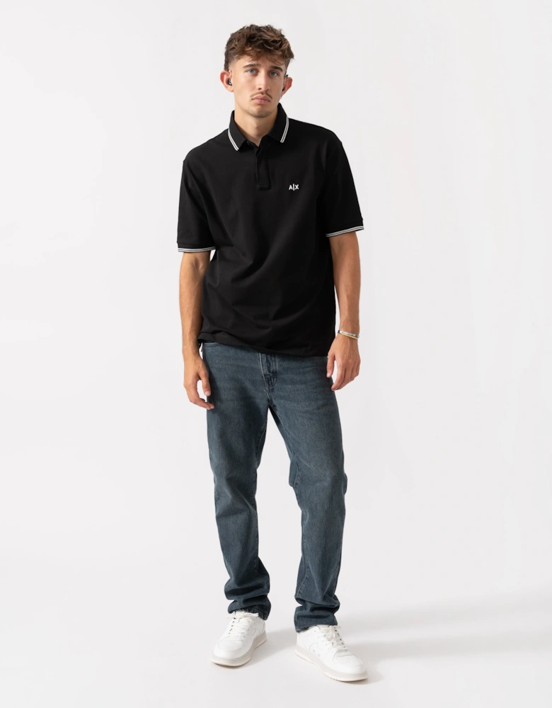 Mens Polo Shirt XM001287-AF17321 - Black UC001