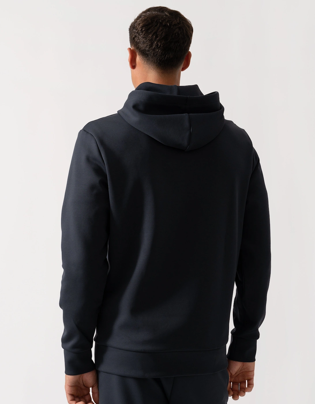 BOSS Green Soody Zone Mens Pullover Hoodie - Dark Blue 402
