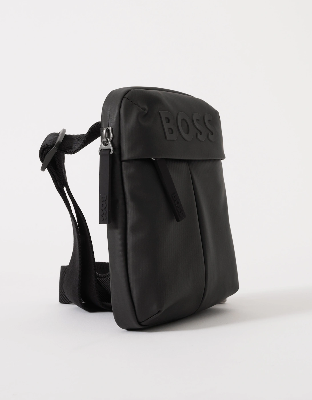 BOSS Orange Stormy Mens Envelope Bag - Black 001