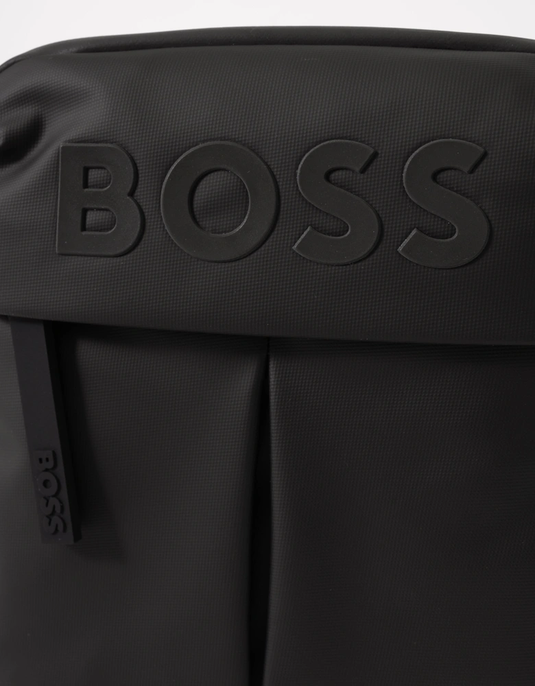 BOSS Orange Stormy Mens Envelope Bag - Black 001
