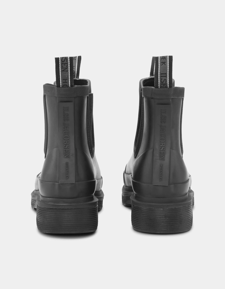 Rub Womens Chelsea Wellies - Black 001