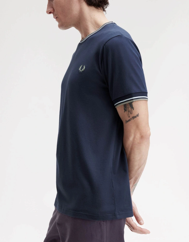 Mens Twin Tipped T-Shirt - Dark Airforce/Light Ice/Bayleaf Z47