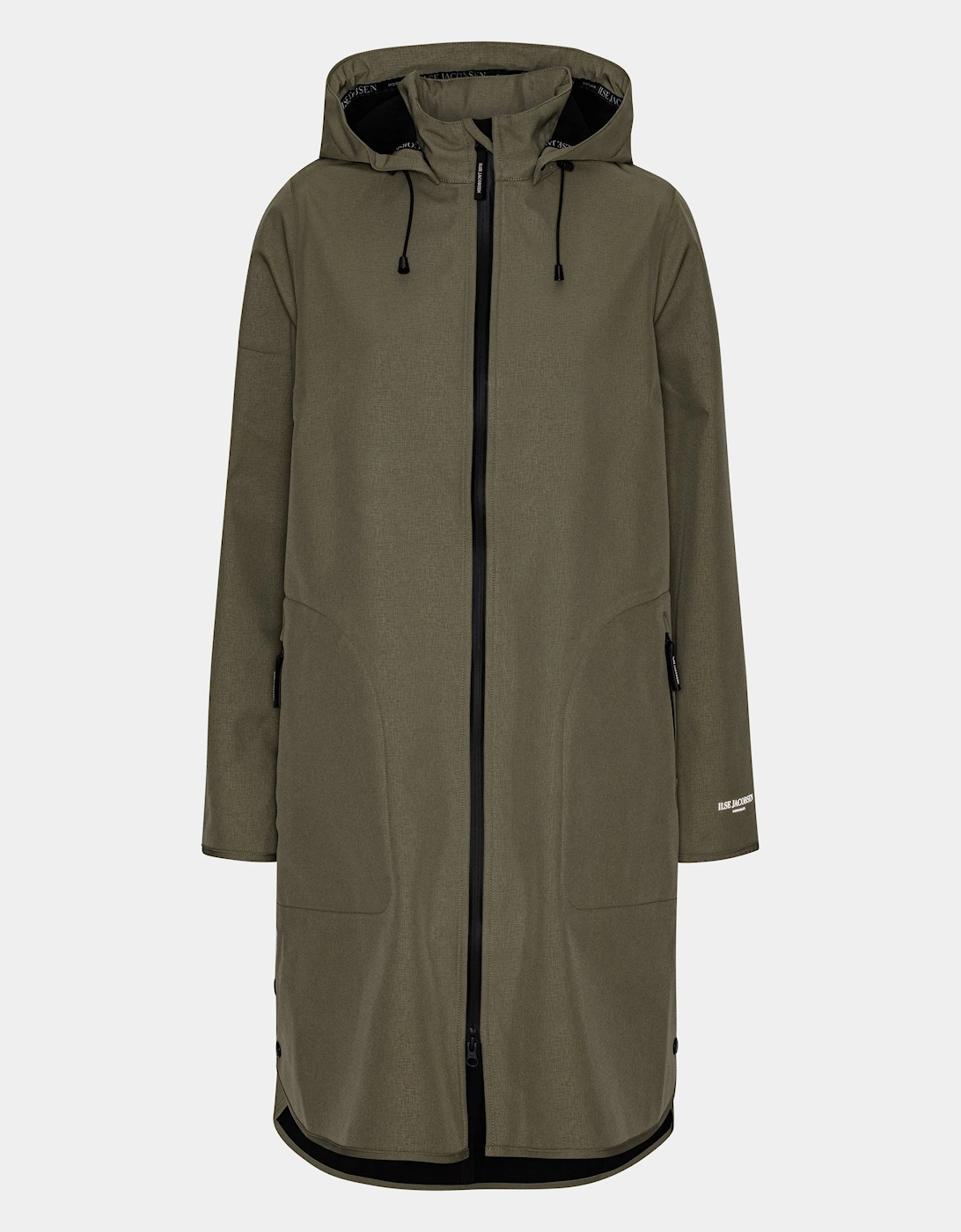 Rain Womens A-Line Softshell Raincoat - Army 410