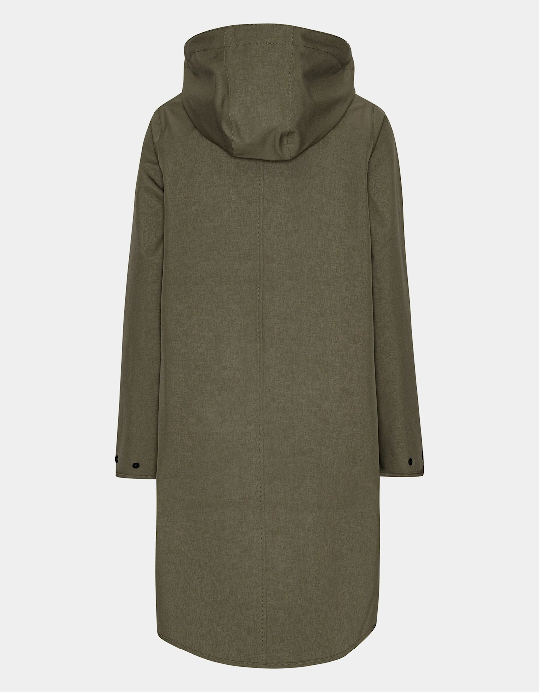 Rain Womens A-Line Softshell Raincoat - Army 410