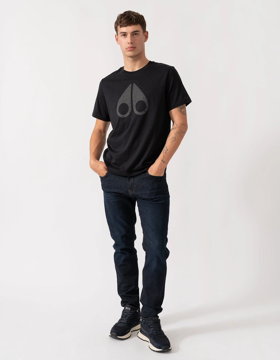 Chamblee Leaf Mens T-Shirt - Black 292