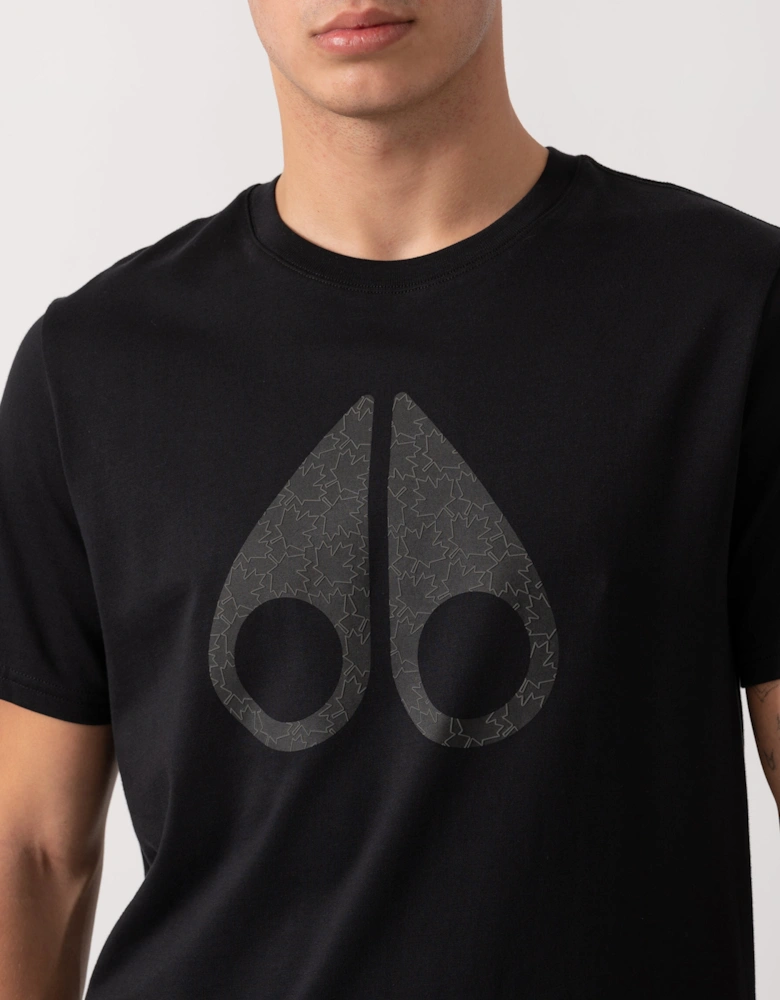 Chamblee Leaf Mens T-Shirt - Black 292