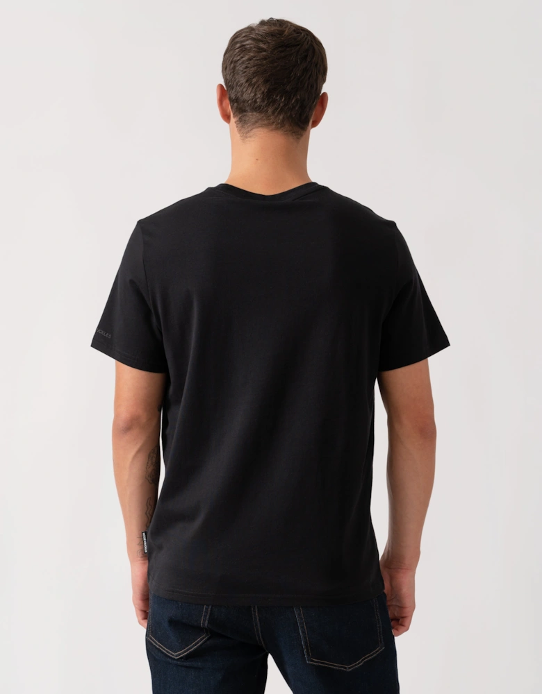 Chamblee Leaf Mens T-Shirt - Black 292