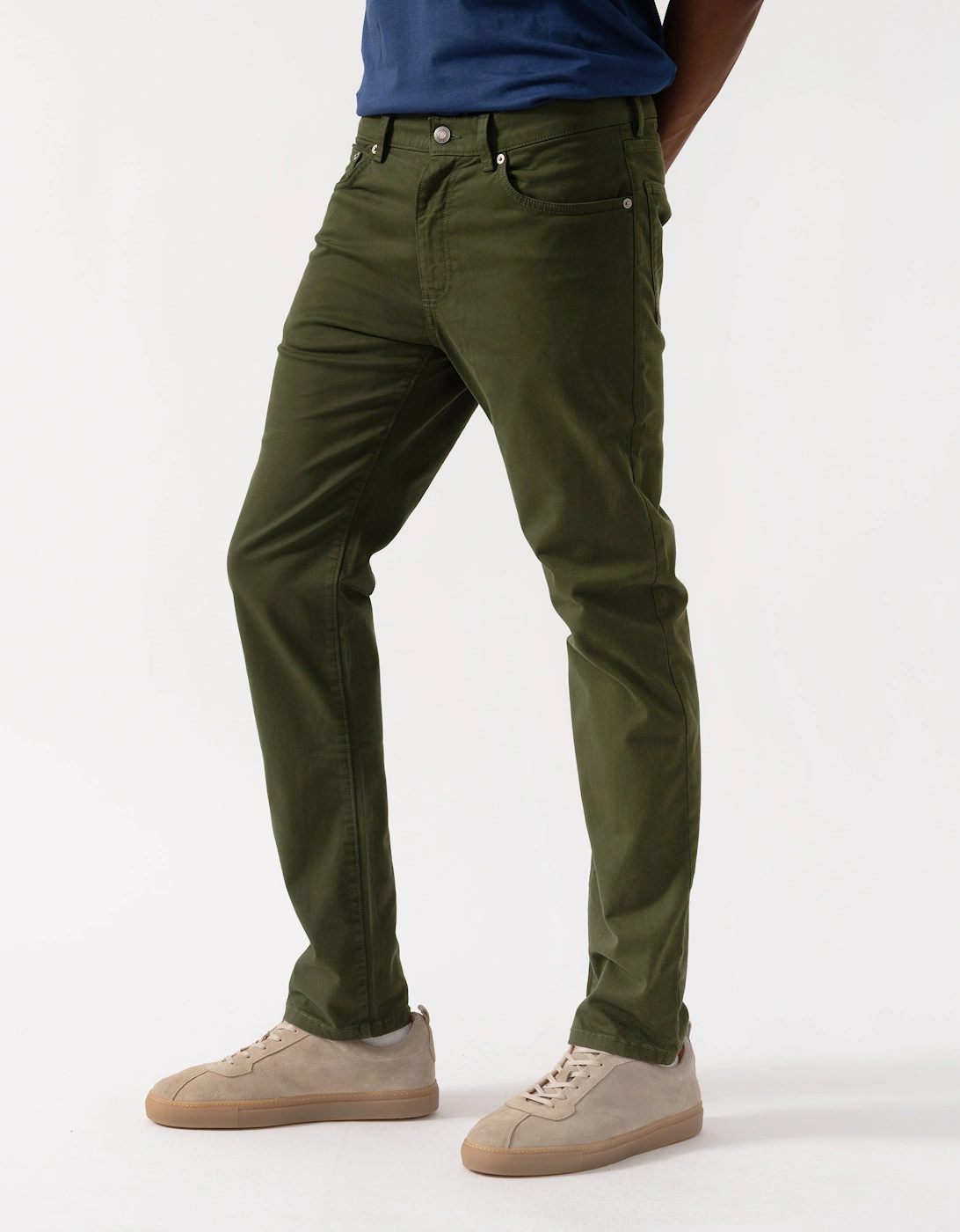 Mens Regular Desert Jeans - 360 Country Green