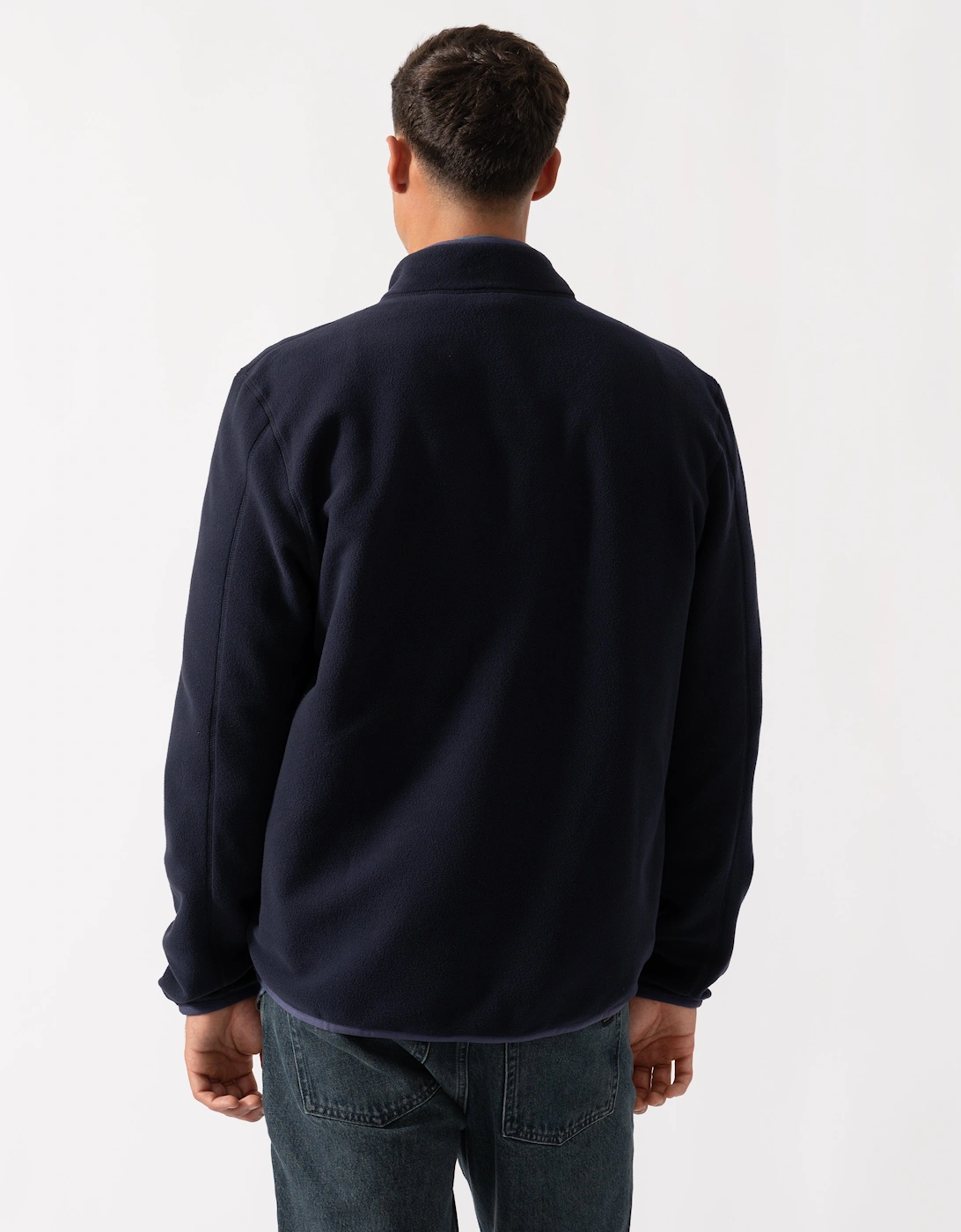 Mens Micro Fleece Jacket - 433 Evening Blue