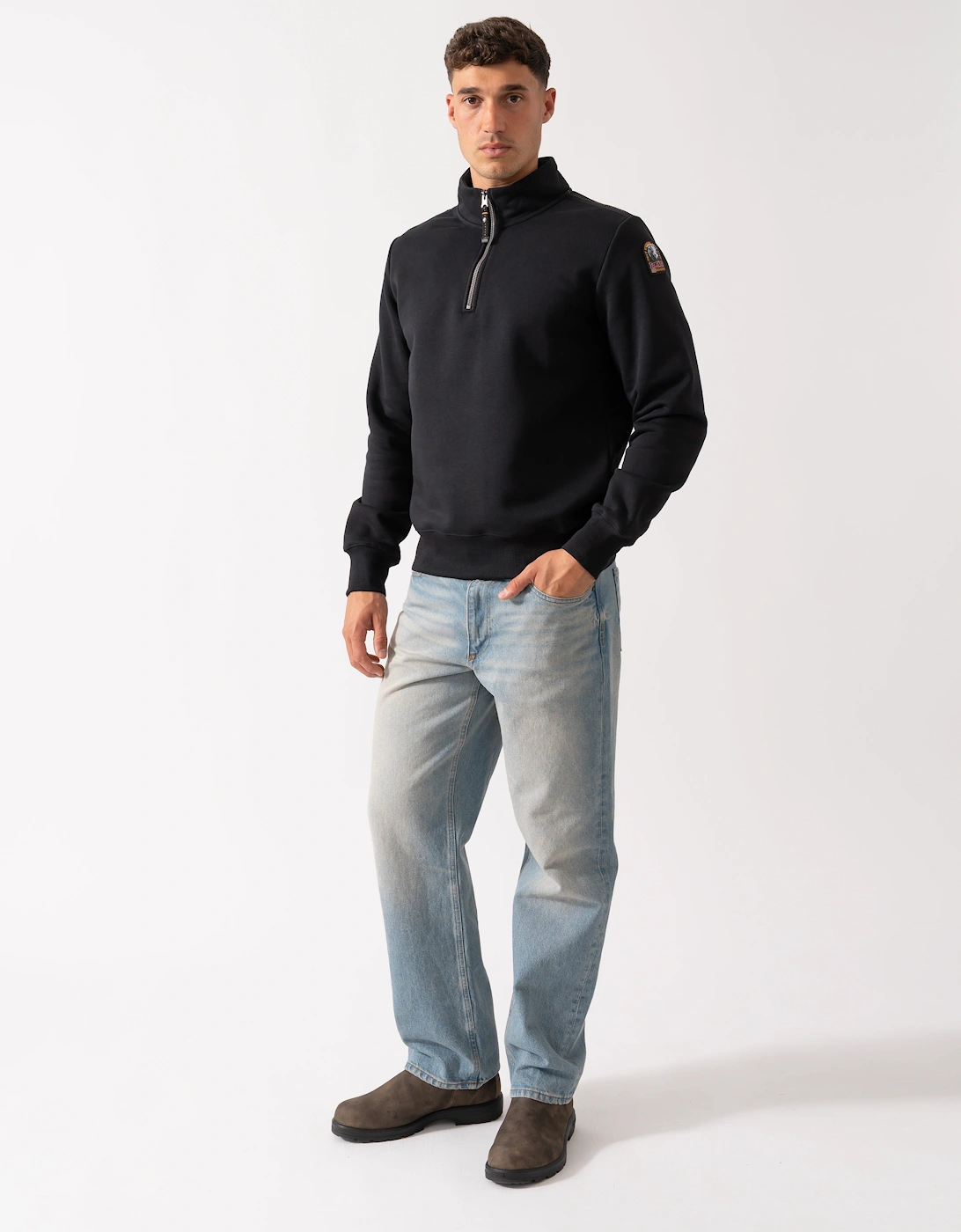 Broad Peak Mens Sweatshirt - Black 541