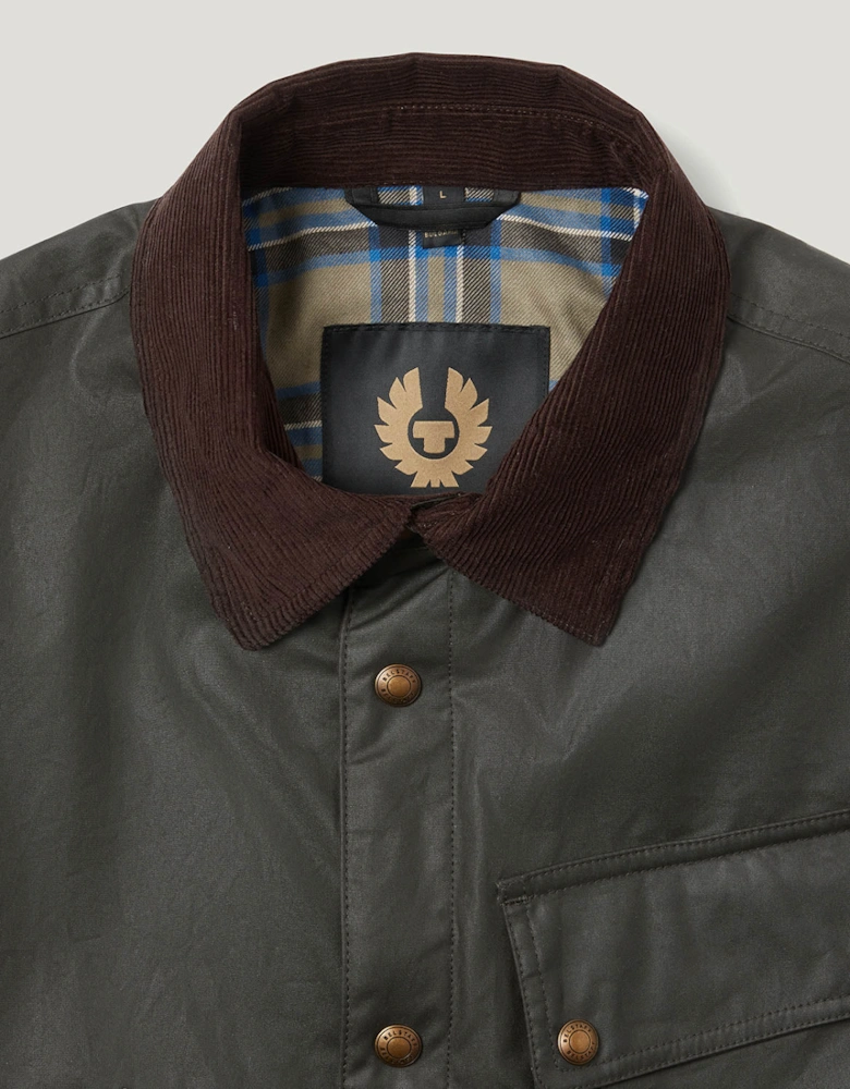 Ground Mens Jacket Faded - Olive