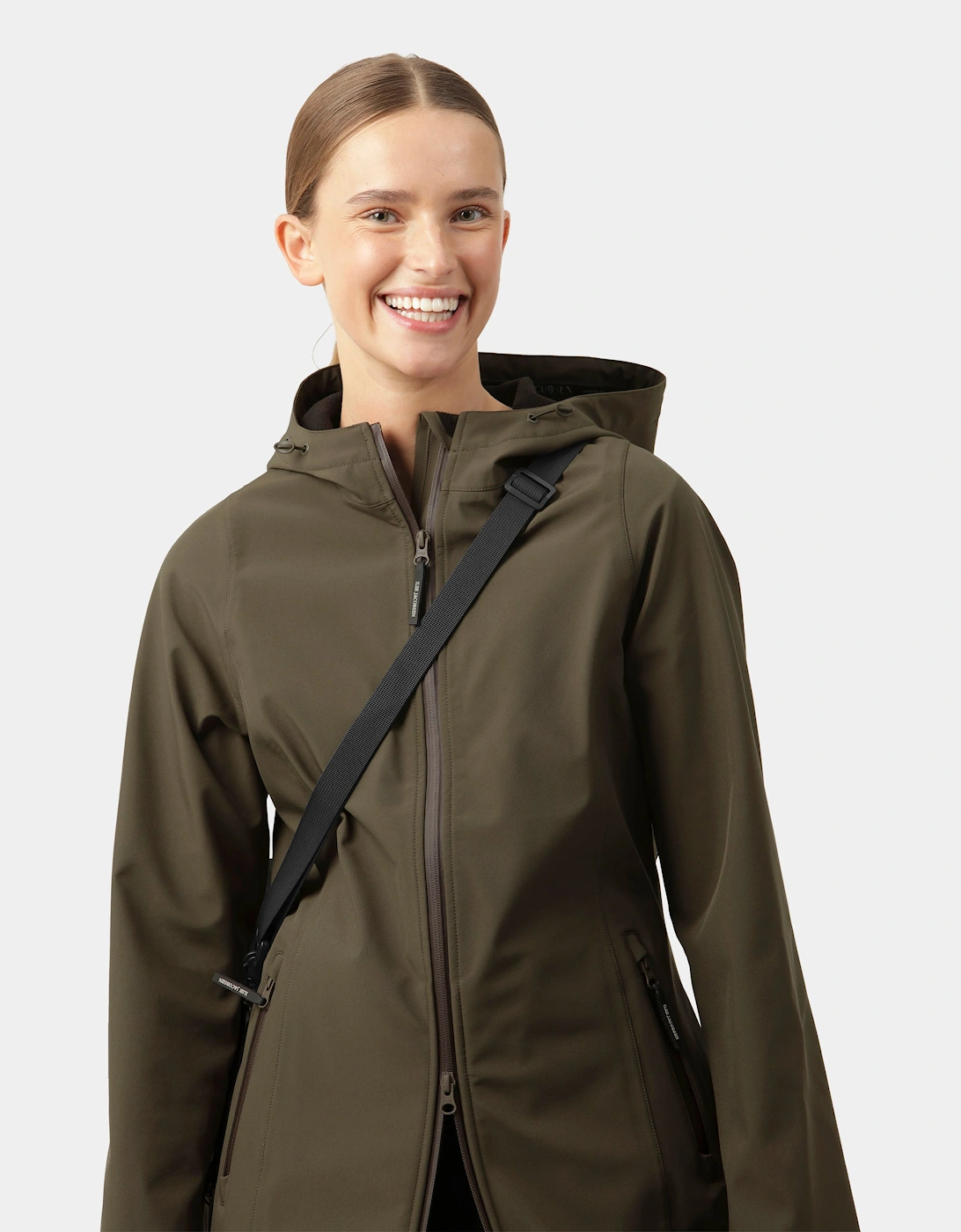 Daybreak Womens Softshell Raincoat - Army 410