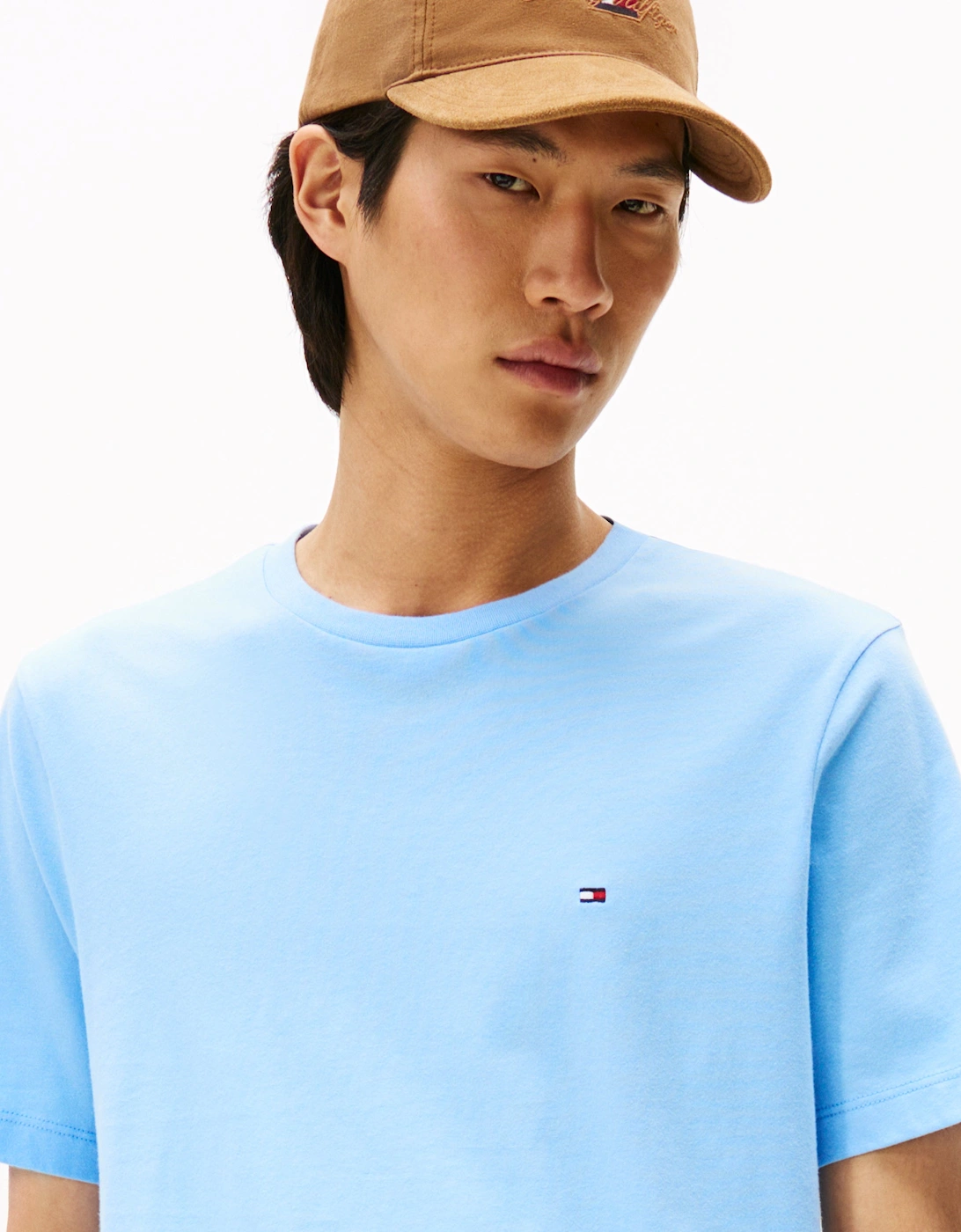 Essential Seasonal Regular Fit Solid Mens T-Shirt - Vessel Blue