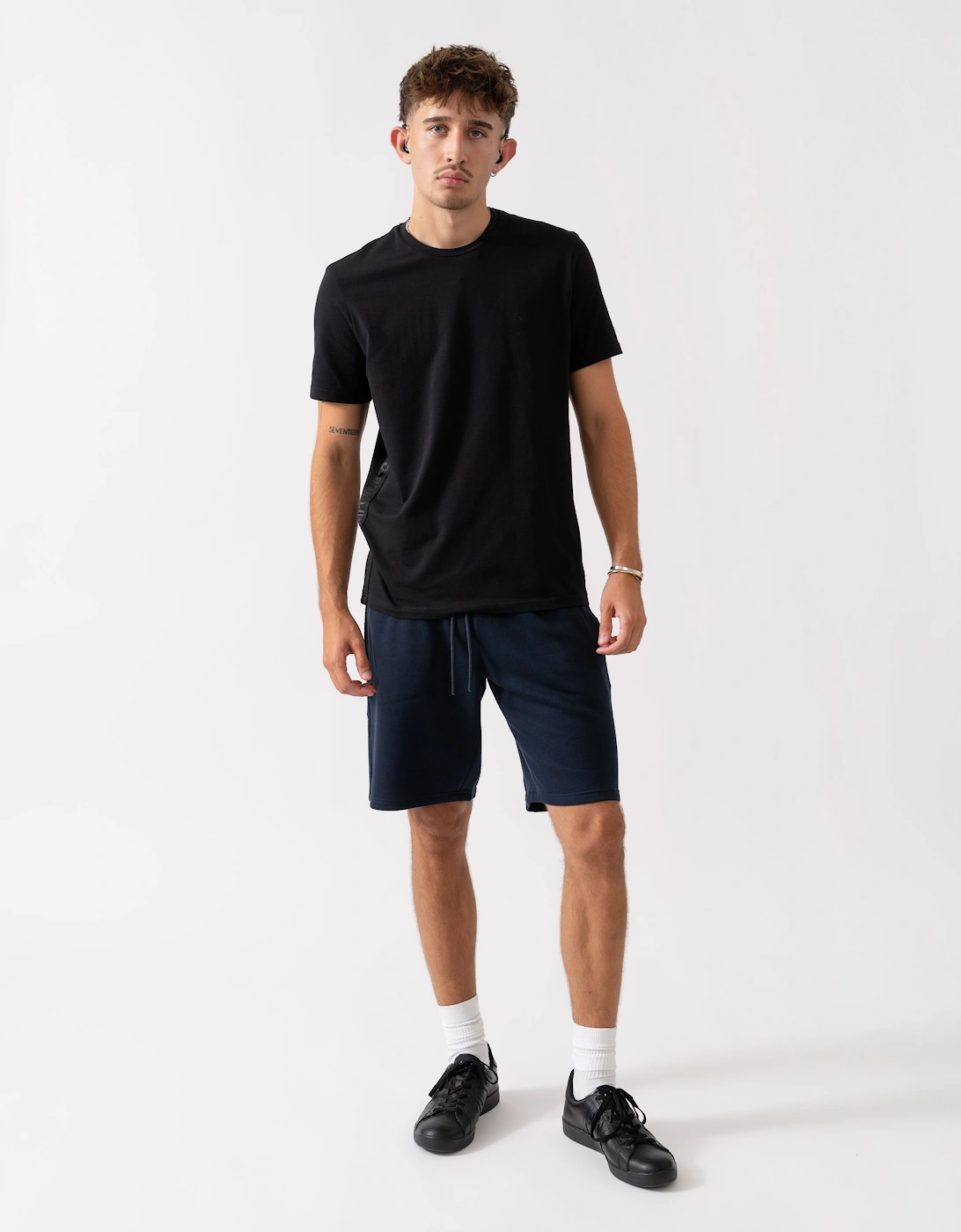 Mens Loungewear Bermuda Shorts Armani Blue UB102