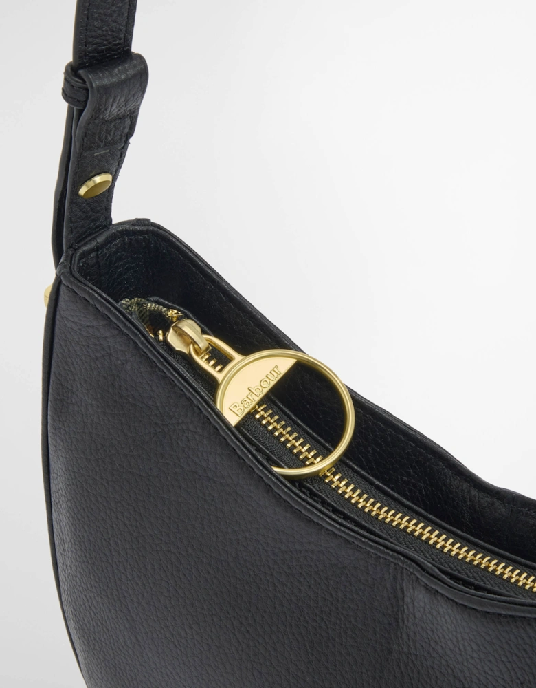 Sorrel Womens Leather Sling Bag - Black