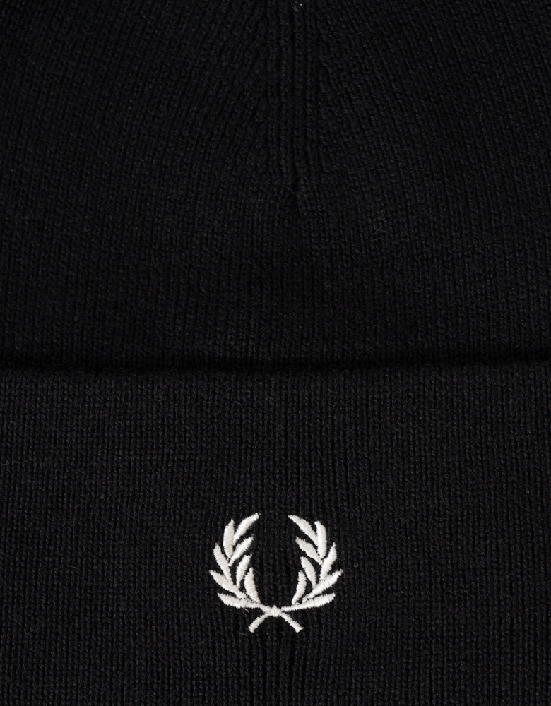 Mens Classic Beanie - Black/Snow White 843