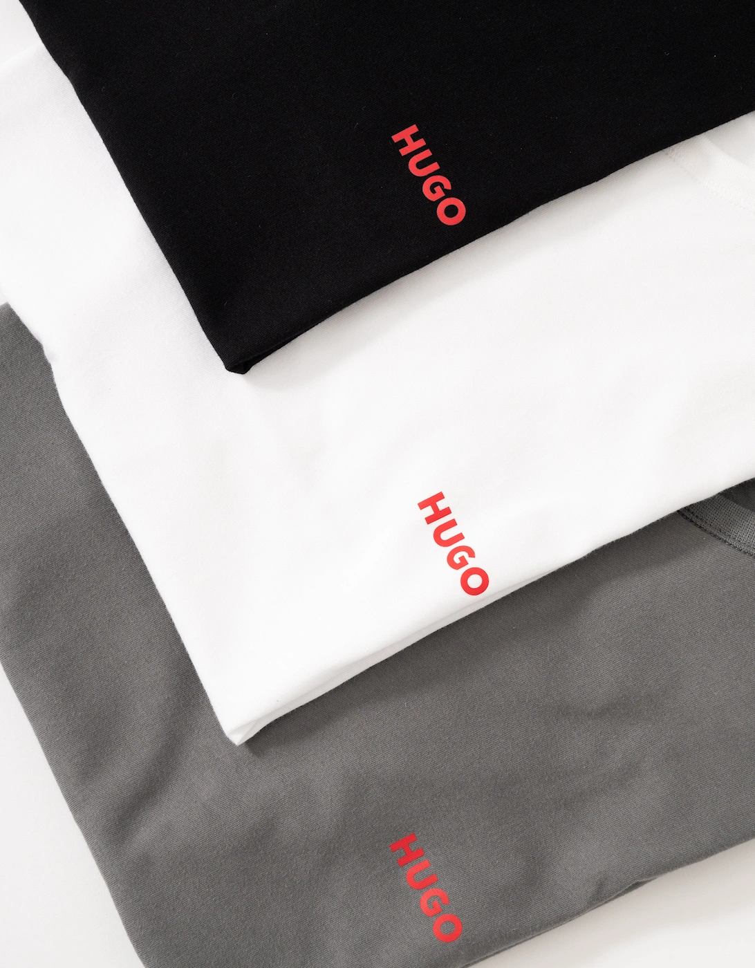 HUGO RN Triplet 3-Pack Mens T-Shirts - Open Miscellaneous 966
