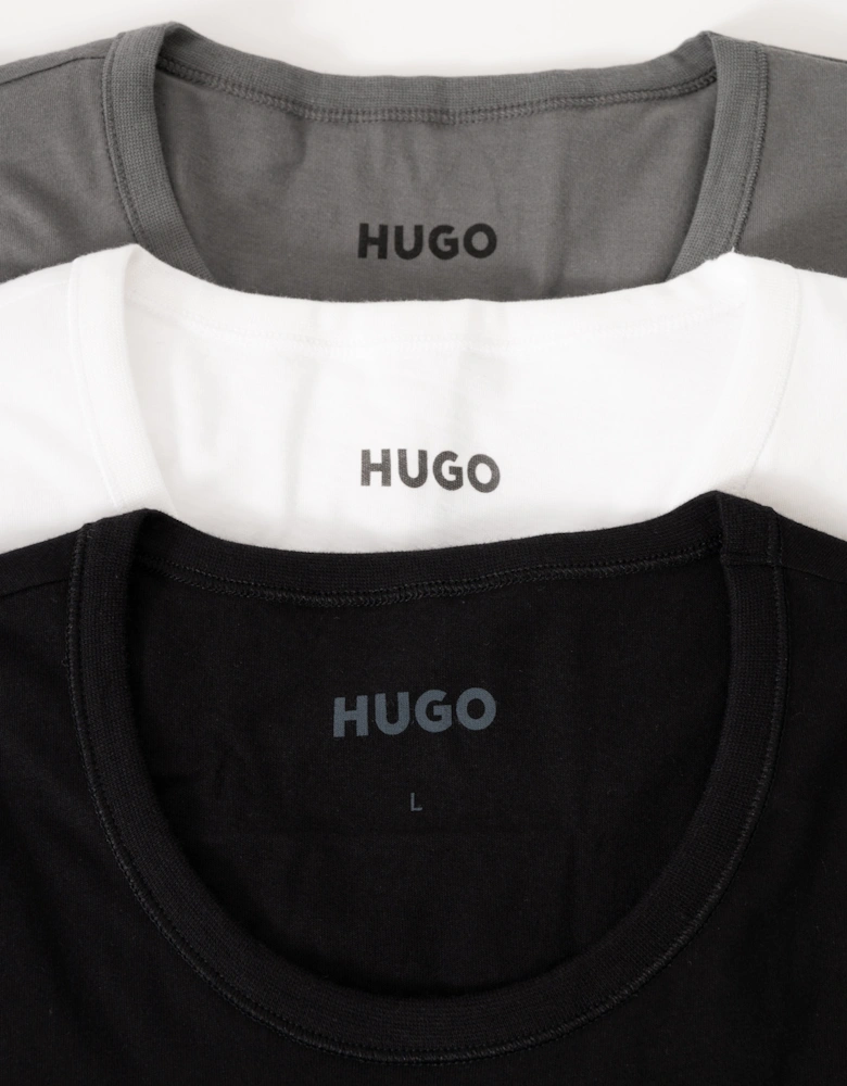 HUGO RN Triplet 3-Pack Mens T-Shirts - Open Miscellaneous 966
