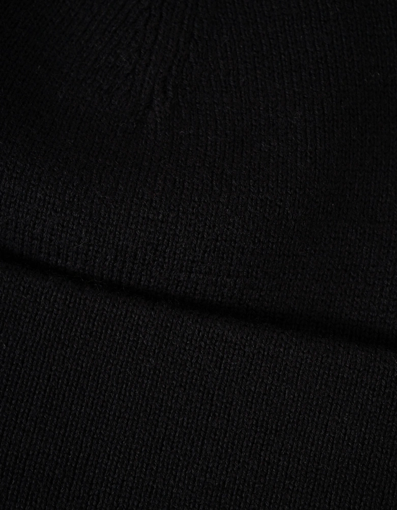 Mens Classic Beanie - Black/Snow White 843