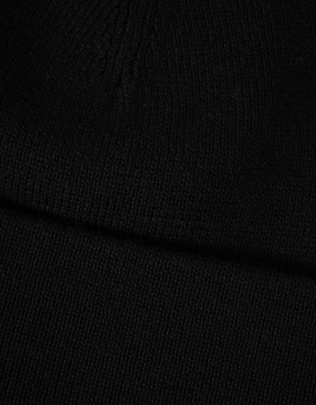 Mens Classic Beanie - Black/Snow White 843