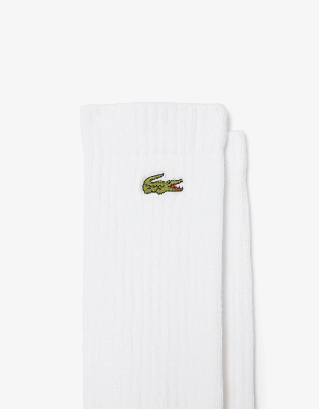 3 Pack Sport Mens High Cut Socks - White/White-White Z92