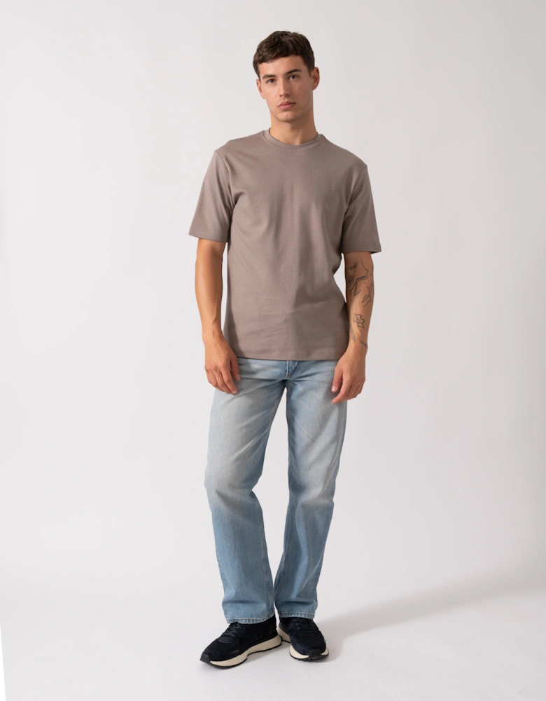 Palmela Mens Crew Neck T-Shirt - Mushroom