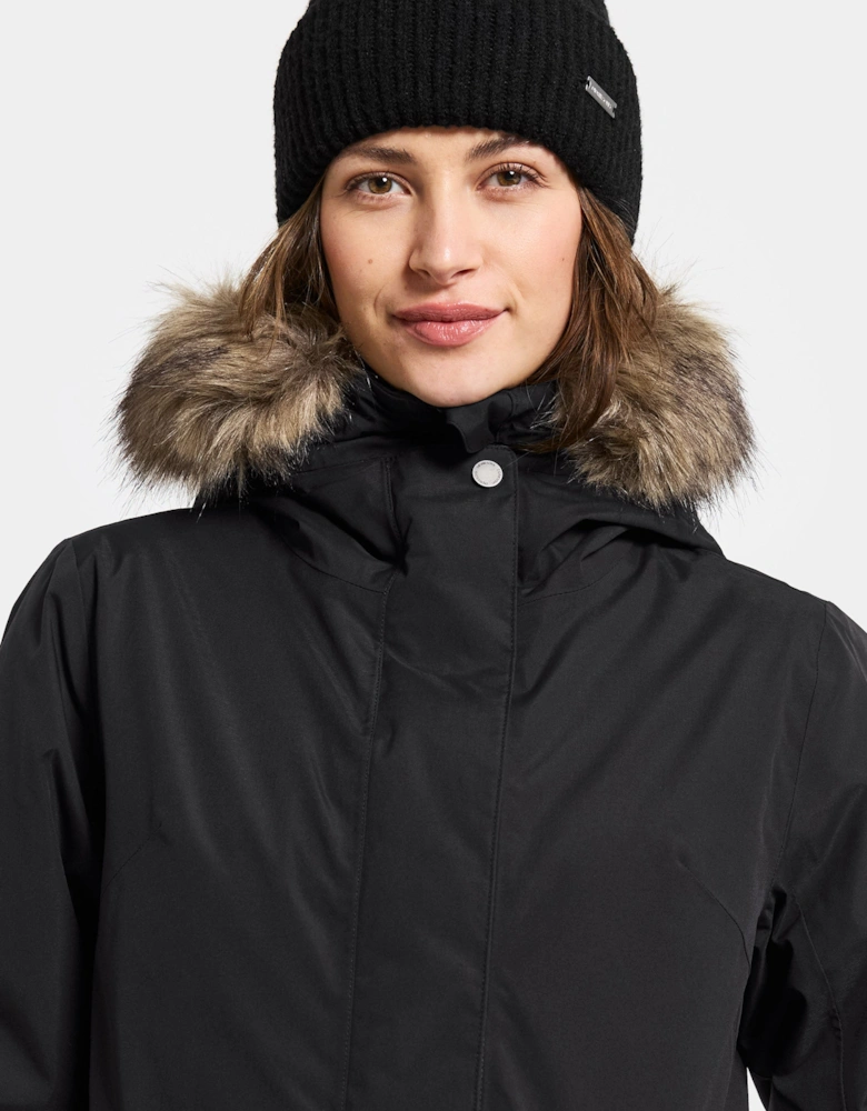 Erna Womens Parka - Black 060
