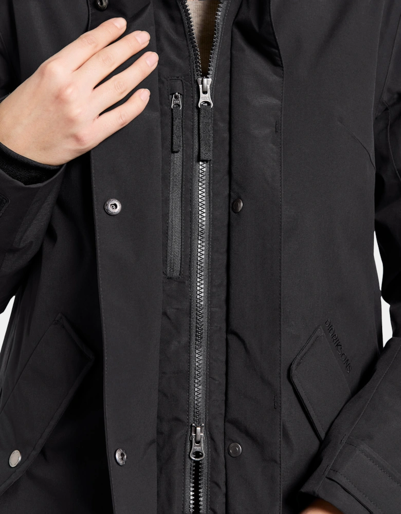 Erna Womens Parka - Black 060
