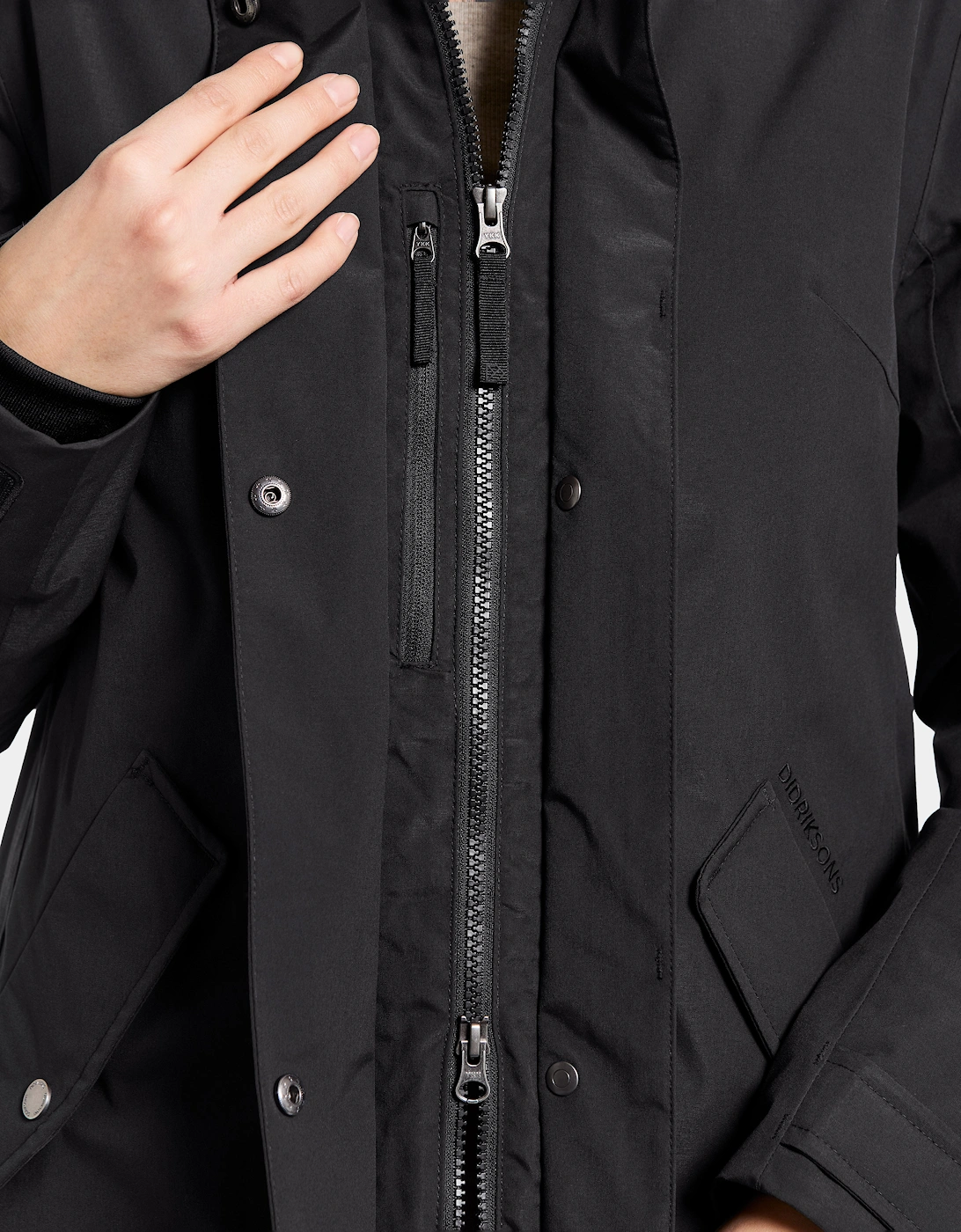 Erna Womens Parka - Black 060
