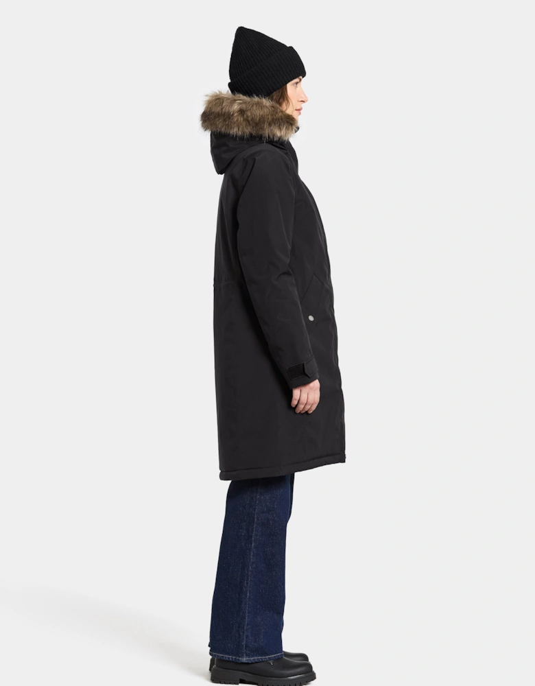 Erna Womens Parka - Black 060