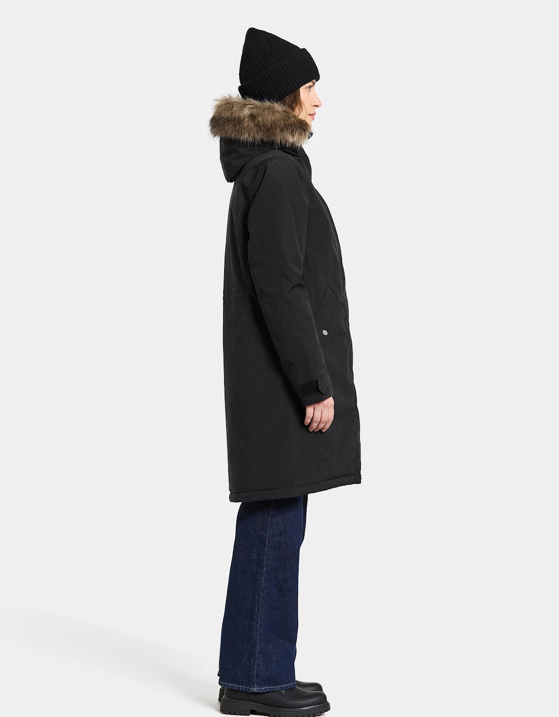 Erna Womens Parka - Black 060