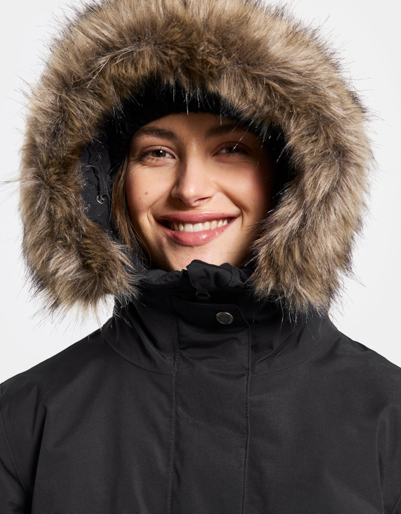 Erna Womens Parka - Black 060
