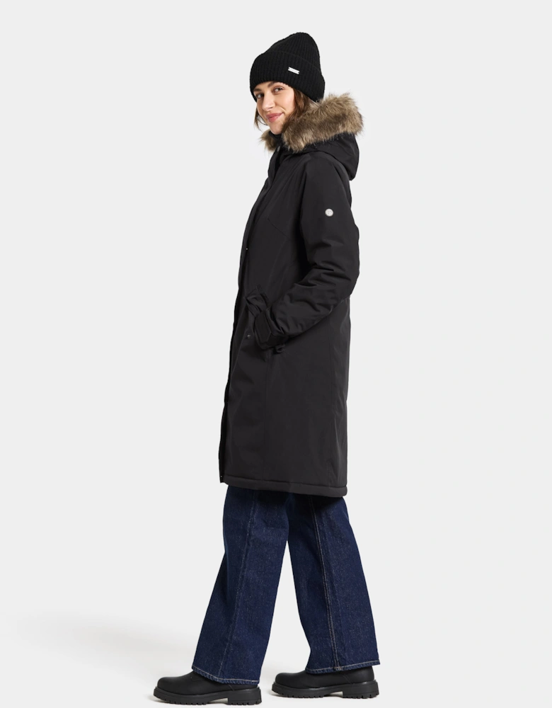 Erna Womens Parka - Black 060