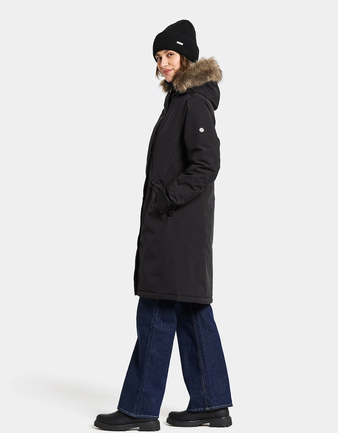 Erna Womens Parka - Black 060