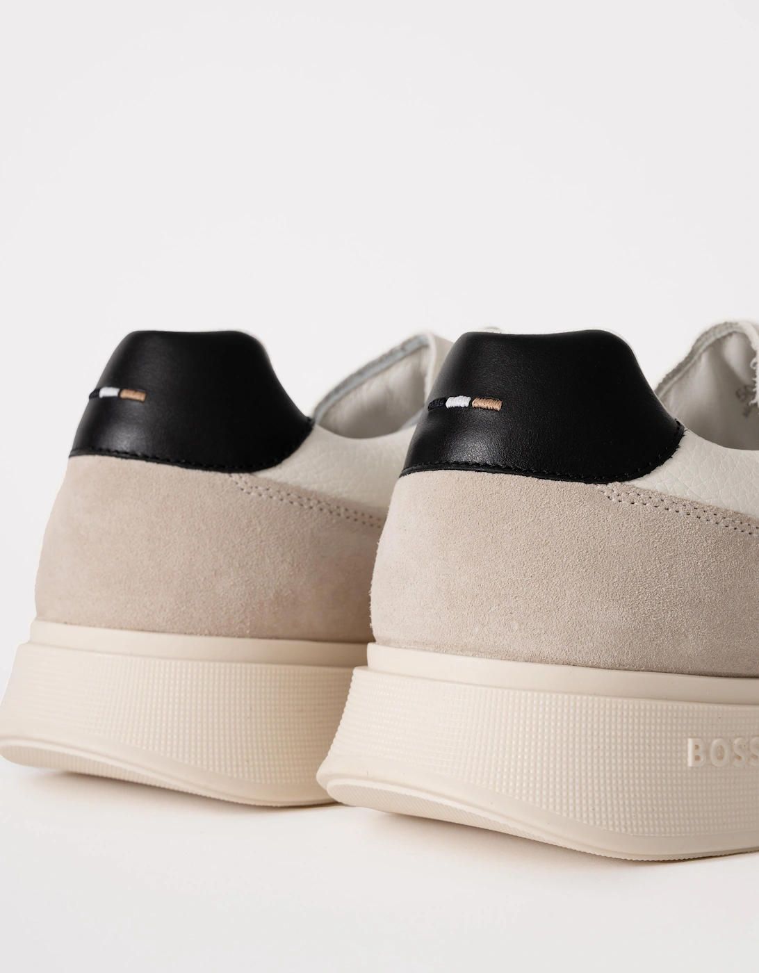 BOSS Orange Bulton_Runn_sdgrlt Mens Trainers - Natural 102