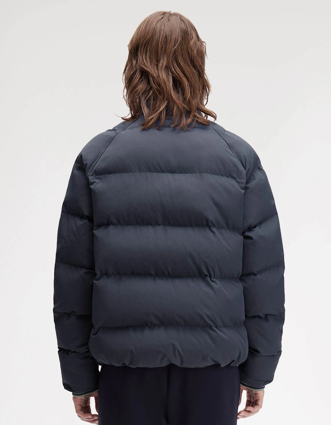 Mens Raglan Sleeve Padded Jacket - Dark Airforce 738
