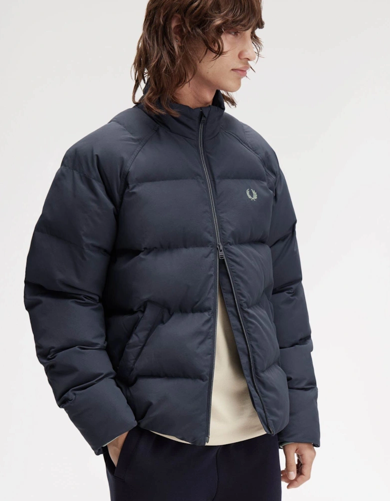 Mens Raglan Sleeve Padded Jacket - Dark Airforce 738