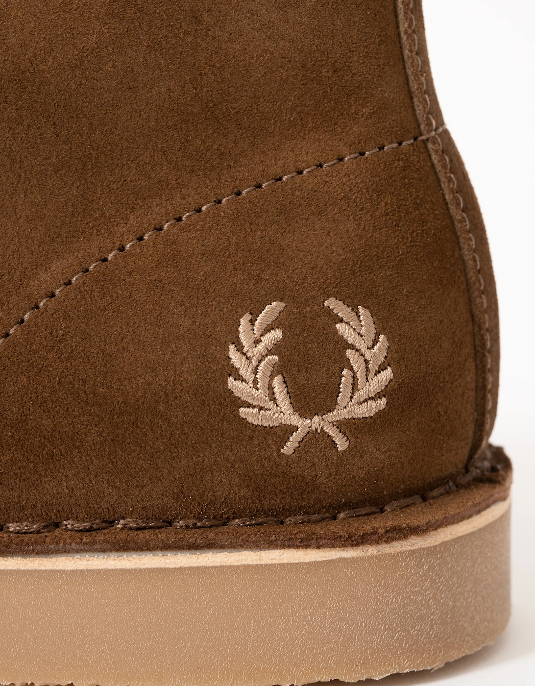 Hawley Suede Mens Desert Boots - Marsh Brown Z24