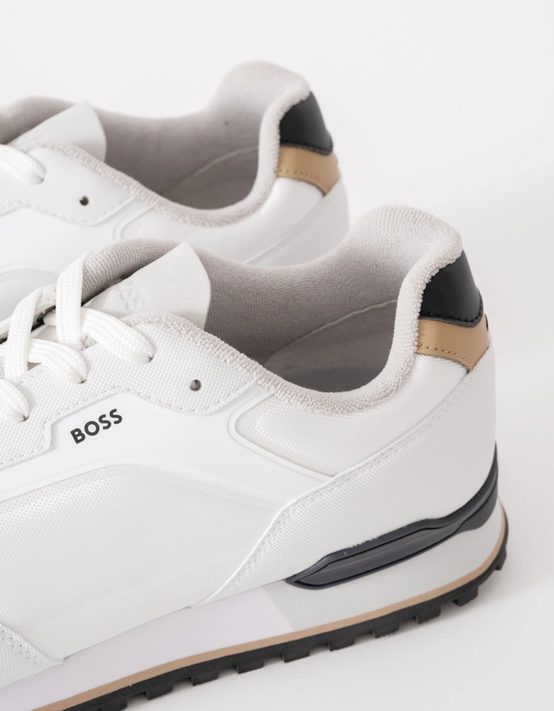 BOSS Orange Parkour-L_Runn_txhf Mens Trainers - Open White 122
