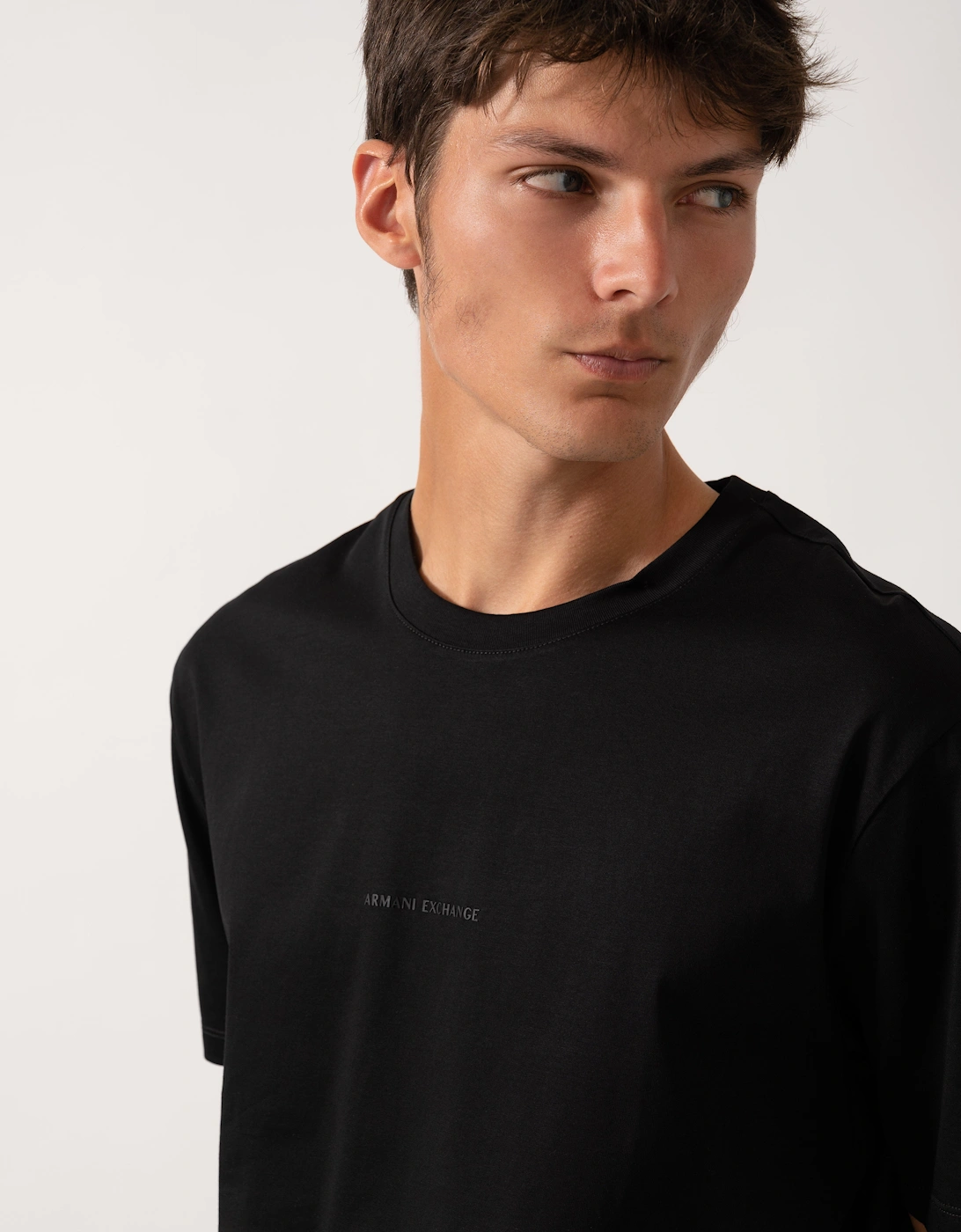 Mens Regular Fit Mercerised Cotton T-Shirt - Black UC001