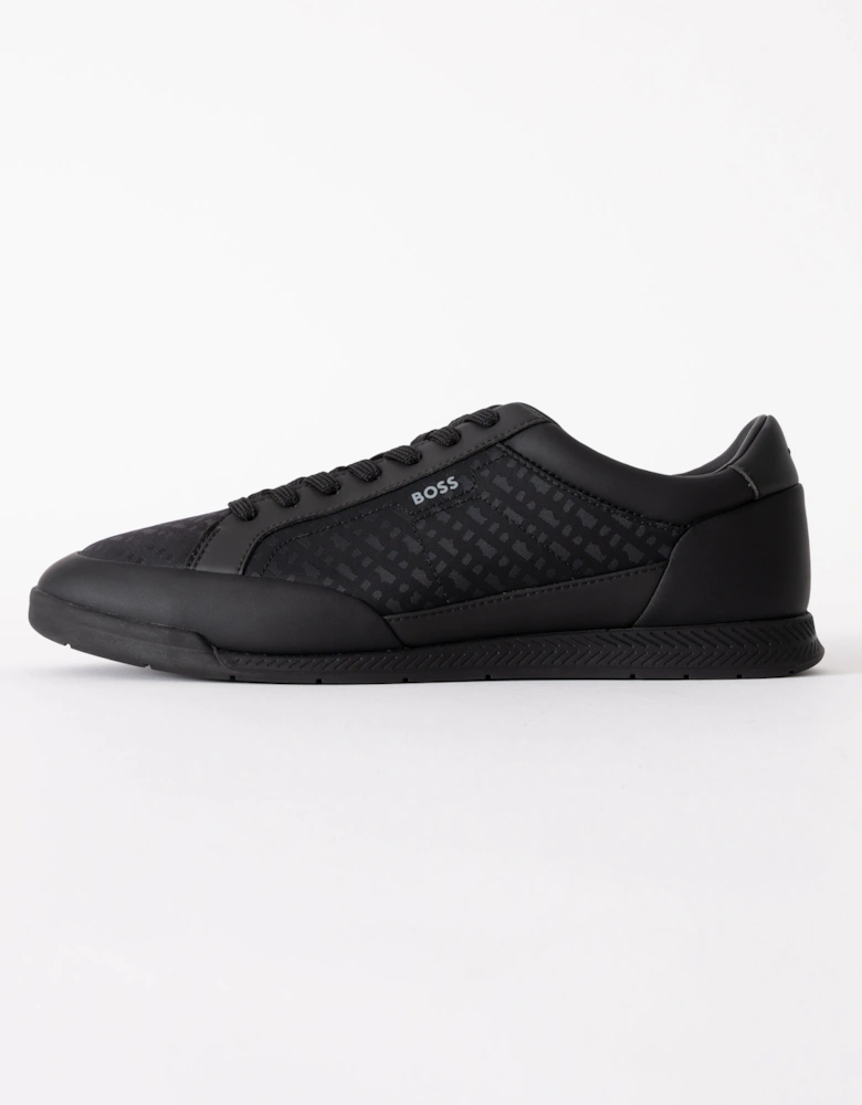 BOSS Orange Nitan_Tenn_mn Mens Trainers - Black 005
