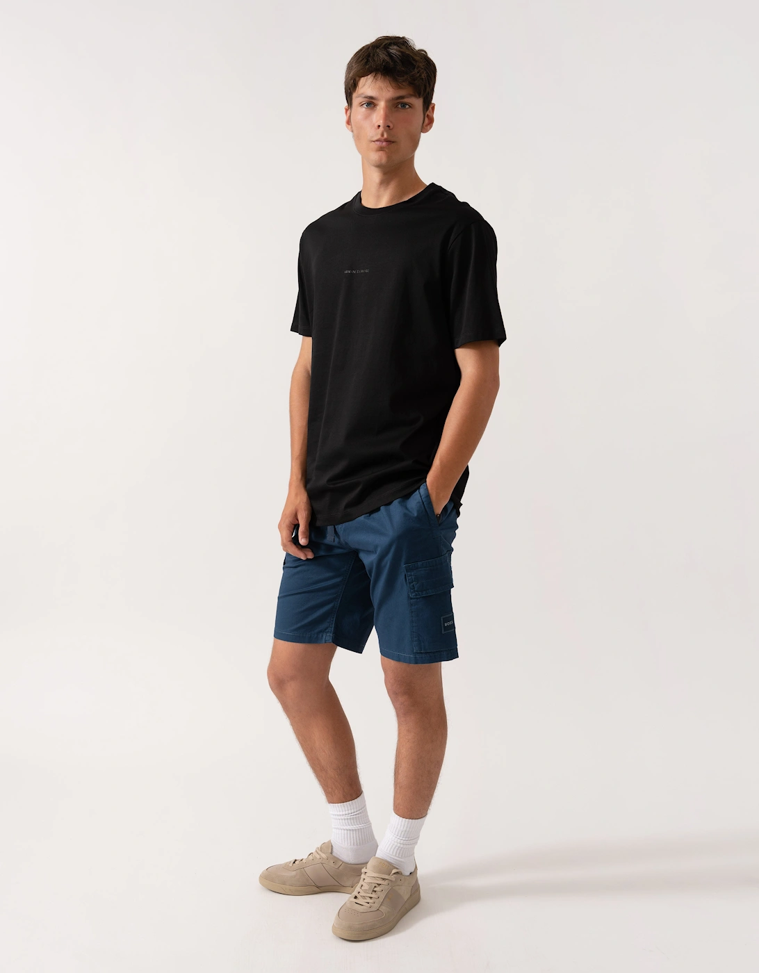 Mens Regular Fit Mercerised Cotton T-Shirt - Black UC001