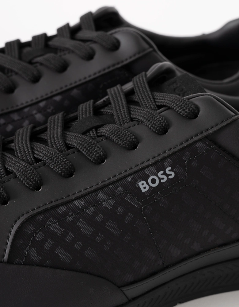 BOSS Orange Nitan_Tenn_mn Mens Trainers - Black 005