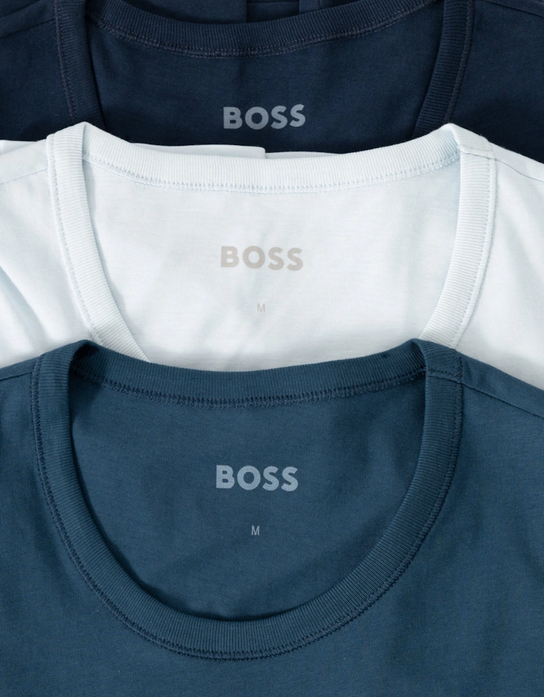 BOSS Orange RN Classic 3-Pack Mens T-Shirts - Open Miscellaneous 971