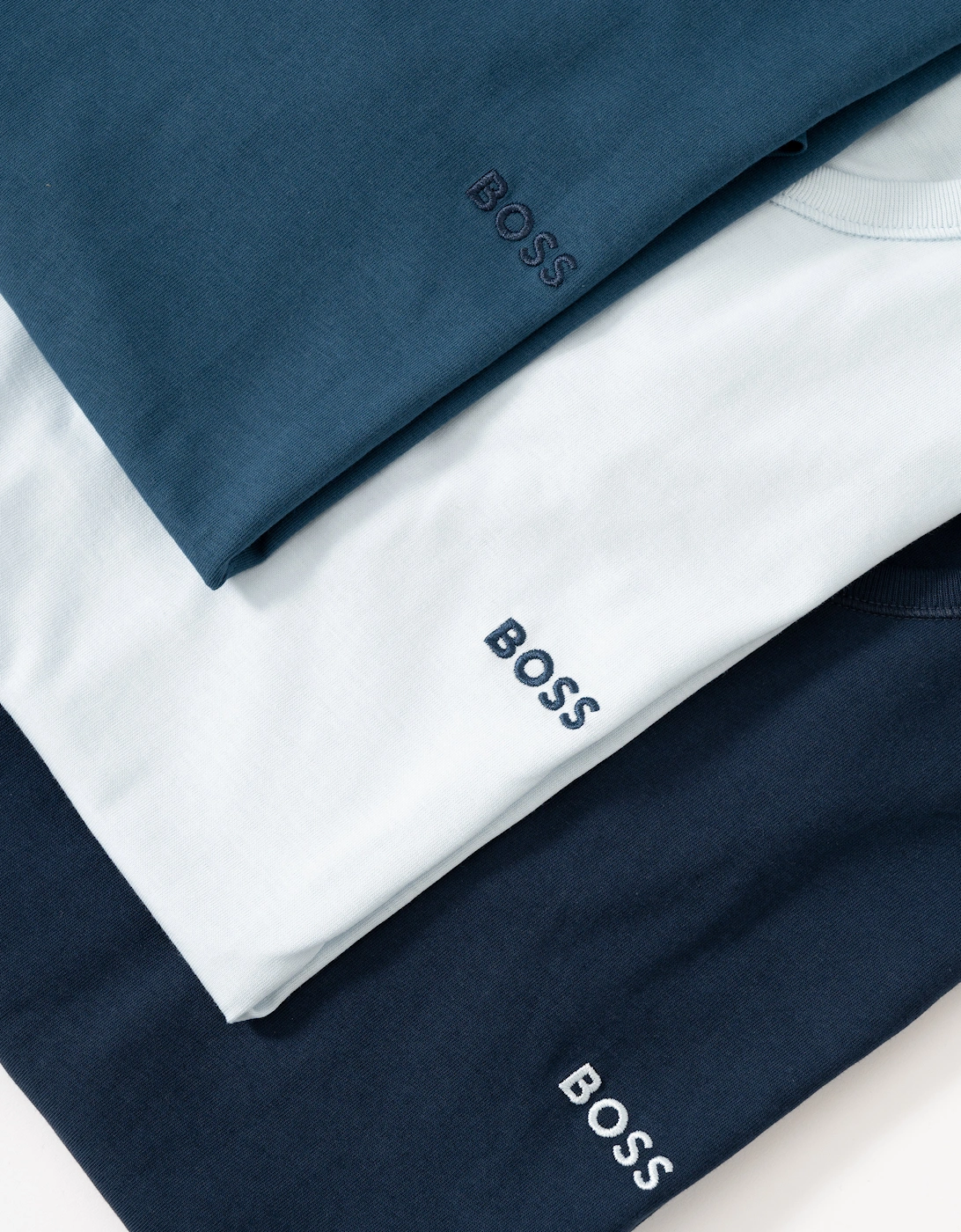 BOSS Orange RN Classic 3-Pack Mens T-Shirts - Open Miscellaneous 971