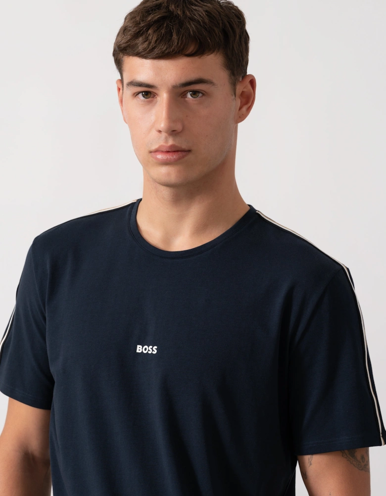 BOSS Orange Unique Mens Pyjama T-Shirt - Dark Blue 403