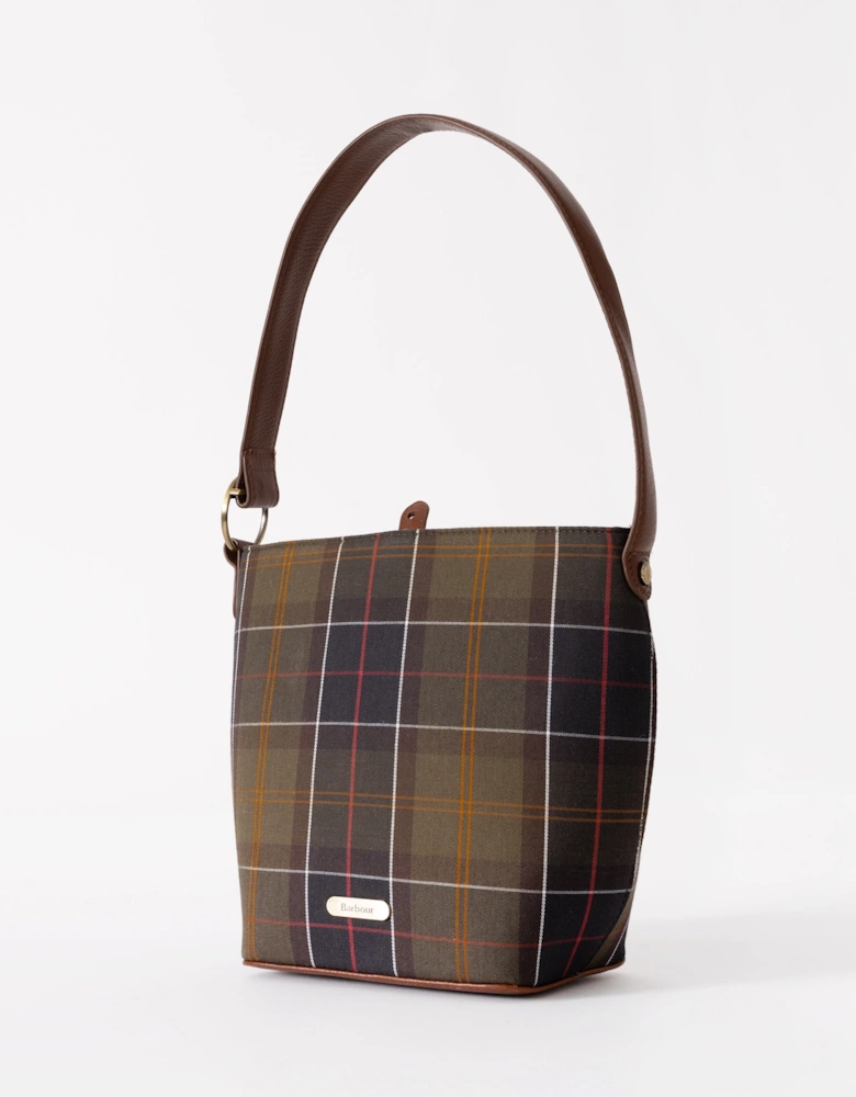 Cedar Womens Tartan Bucket Bag - Classic Tartan
