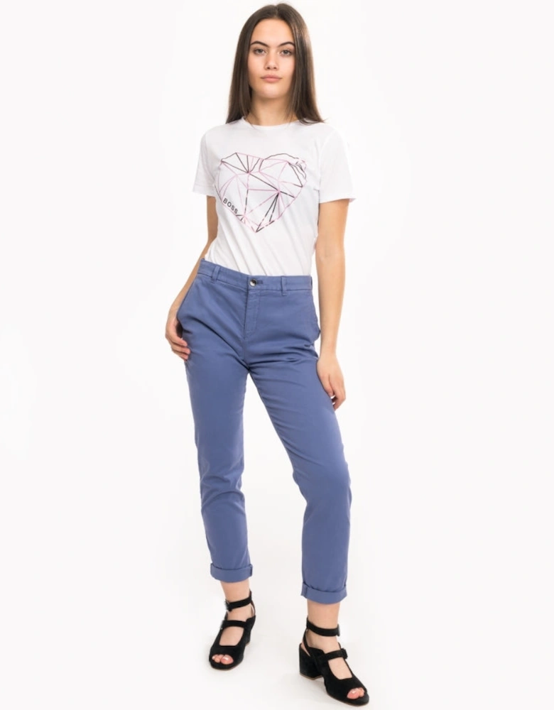 Boss Sachini2-D Womens Trousers - Dark Purple