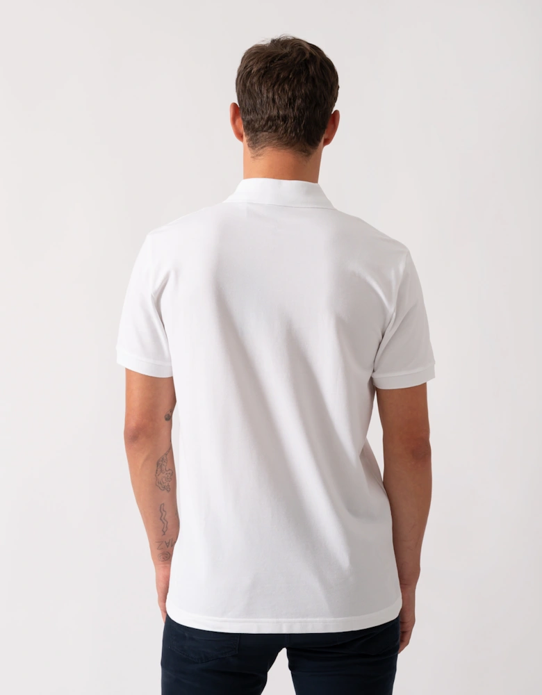 BOSS Green Paddy GOC Mens Polo Shirt - White 100