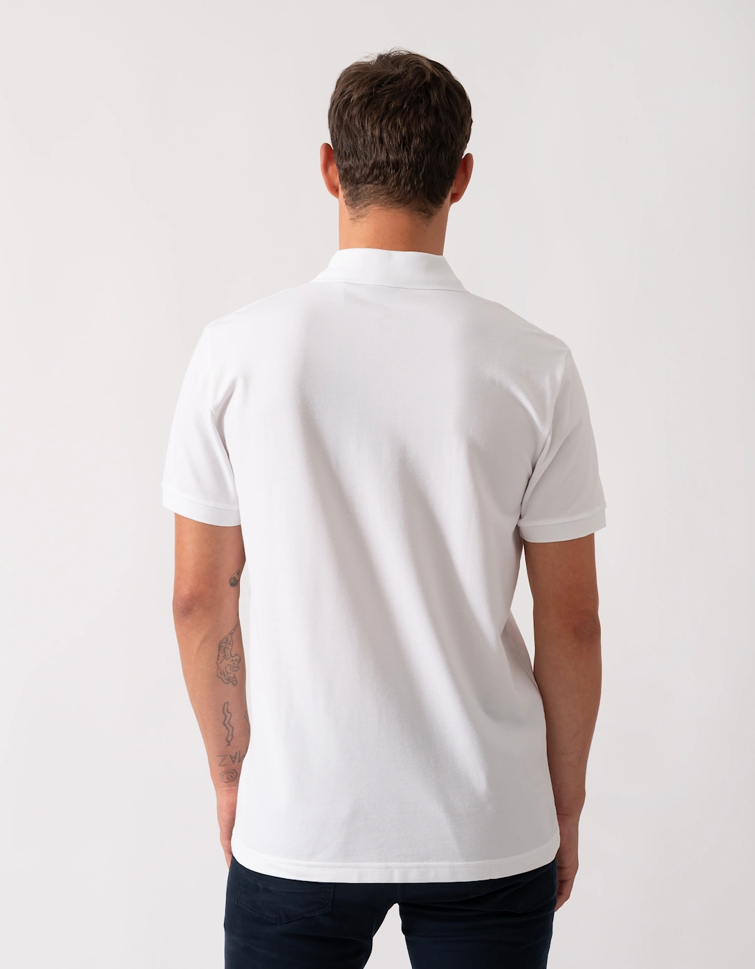 BOSS Green Paddy GOC Mens Polo Shirt - White 100